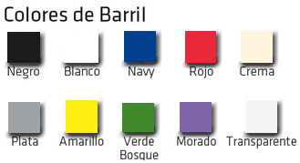 CS colores barril