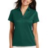 Camisa polo  Port Authority Performance Fine Jacquard  para dama L528 - Image 4