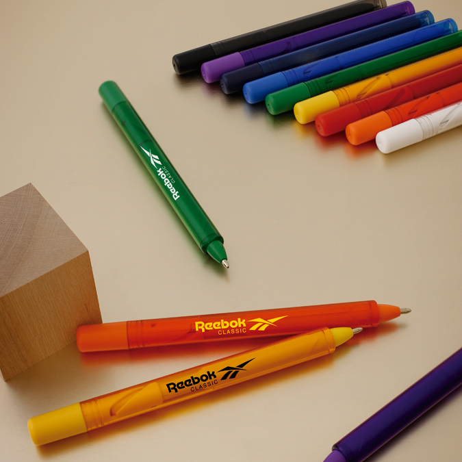 Bolígrafo De Plástico Epic Colors  #: Epc-trn